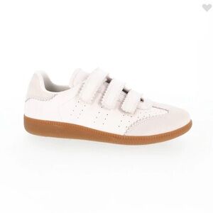 Women's Seena  White Velcro Sneakers size 37 or 6.5